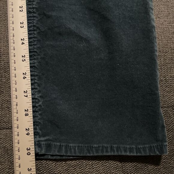 St. John's Bay Corduroy Pants Dark Blue Teal‎ Women's Size 14 Straight Leg - Picture 9 of 9